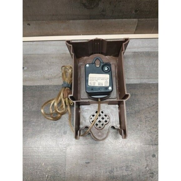 Vintage Spartus Plastic Case Wall Clock Model 5876? Tested And Working - Picture 8 of 9